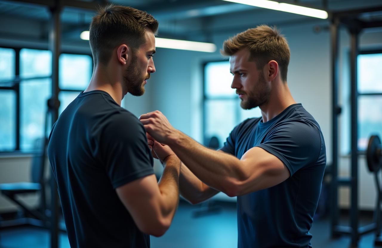 Personal training session at EoloVital